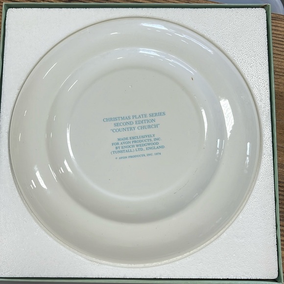 Avon Christmas plate - 1974 - second edition - Picture 2 of 3